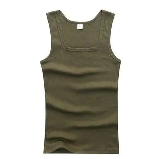 Men's Sleeveless Muscle Tank Top – Casual Fitness Vest