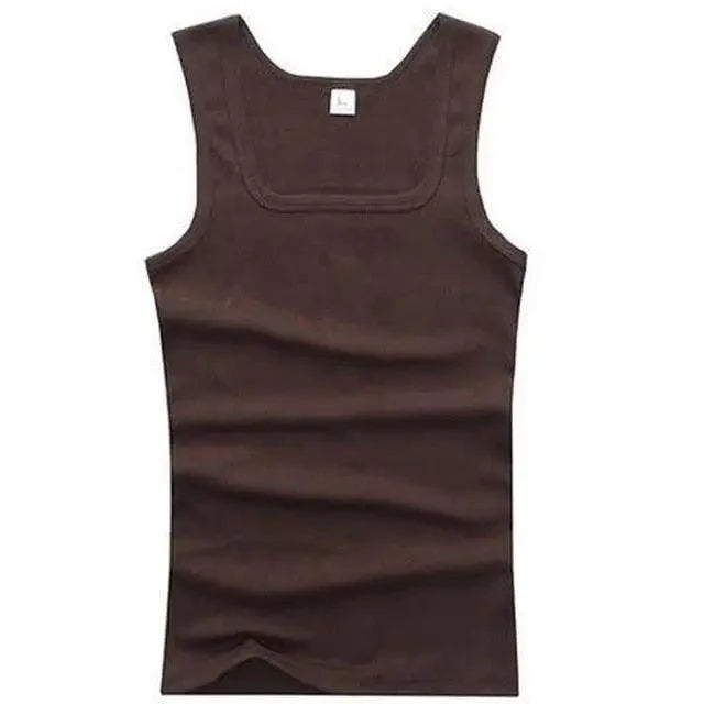 Men's Sleeveless Muscle Tank Top – Casual Fitness Vest