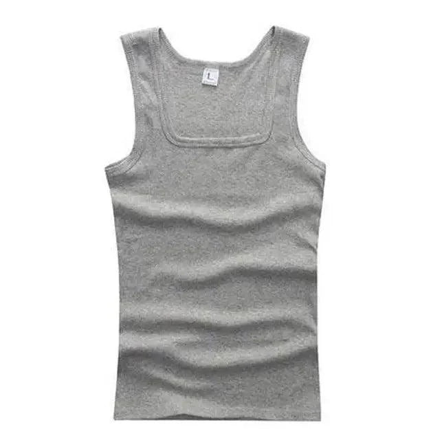 Men's Sleeveless Muscle Tank Top – Casual Fitness Vest