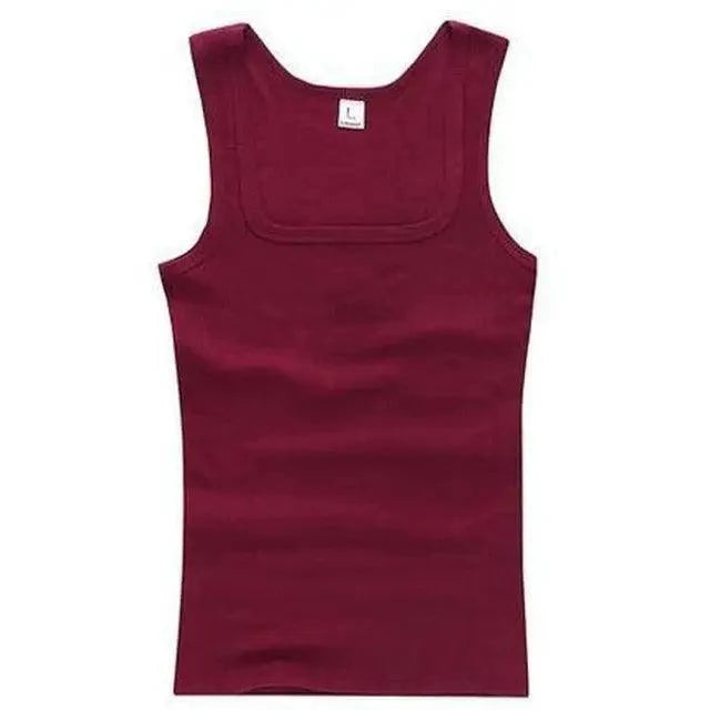 Men's Sleeveless Muscle Tank Top – Casual Fitness Vest