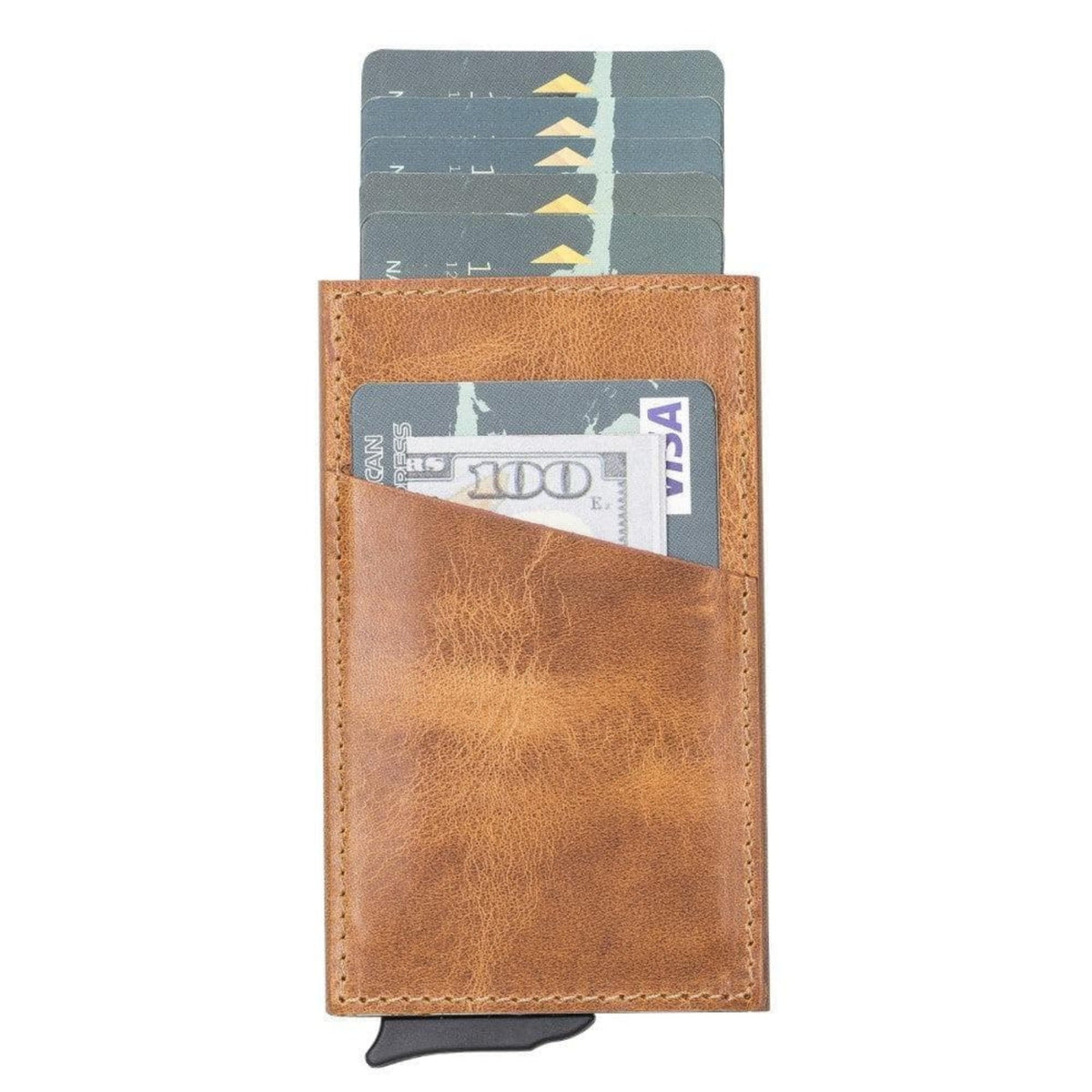 Telluride RFID Leather Pop-Up Cardholder