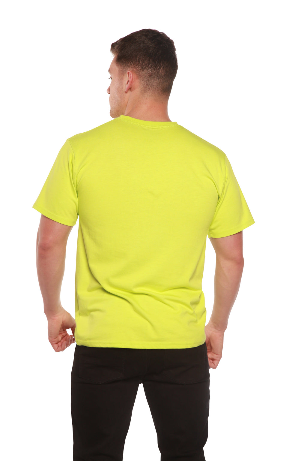 Men's Bamboo Viscose & Organic Cotton Short Sleeve Crew Neck T-Shirt — Classic Cut