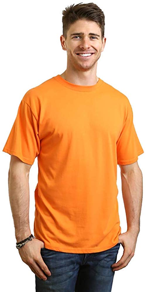 Men's Bamboo Viscose & Organic Cotton Short Sleeve Crew Neck T-Shirt — Classic Cut