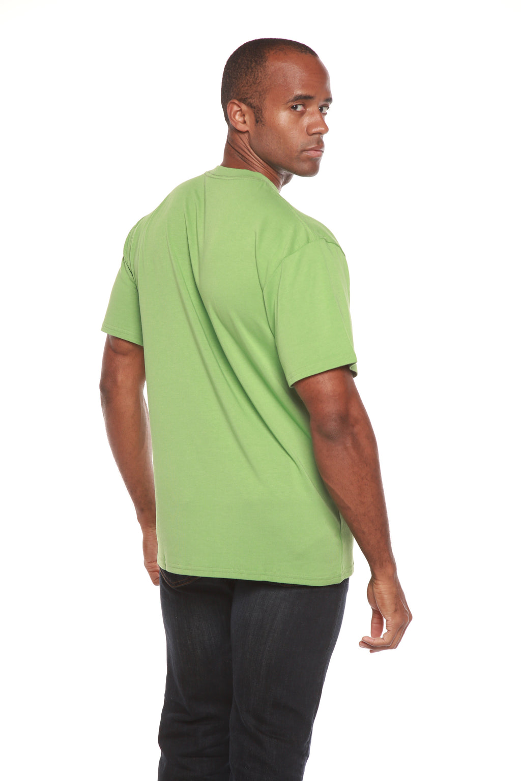 Men's Bamboo Viscose & Organic Cotton Short Sleeve Crew Neck T-Shirt — Classic Cut