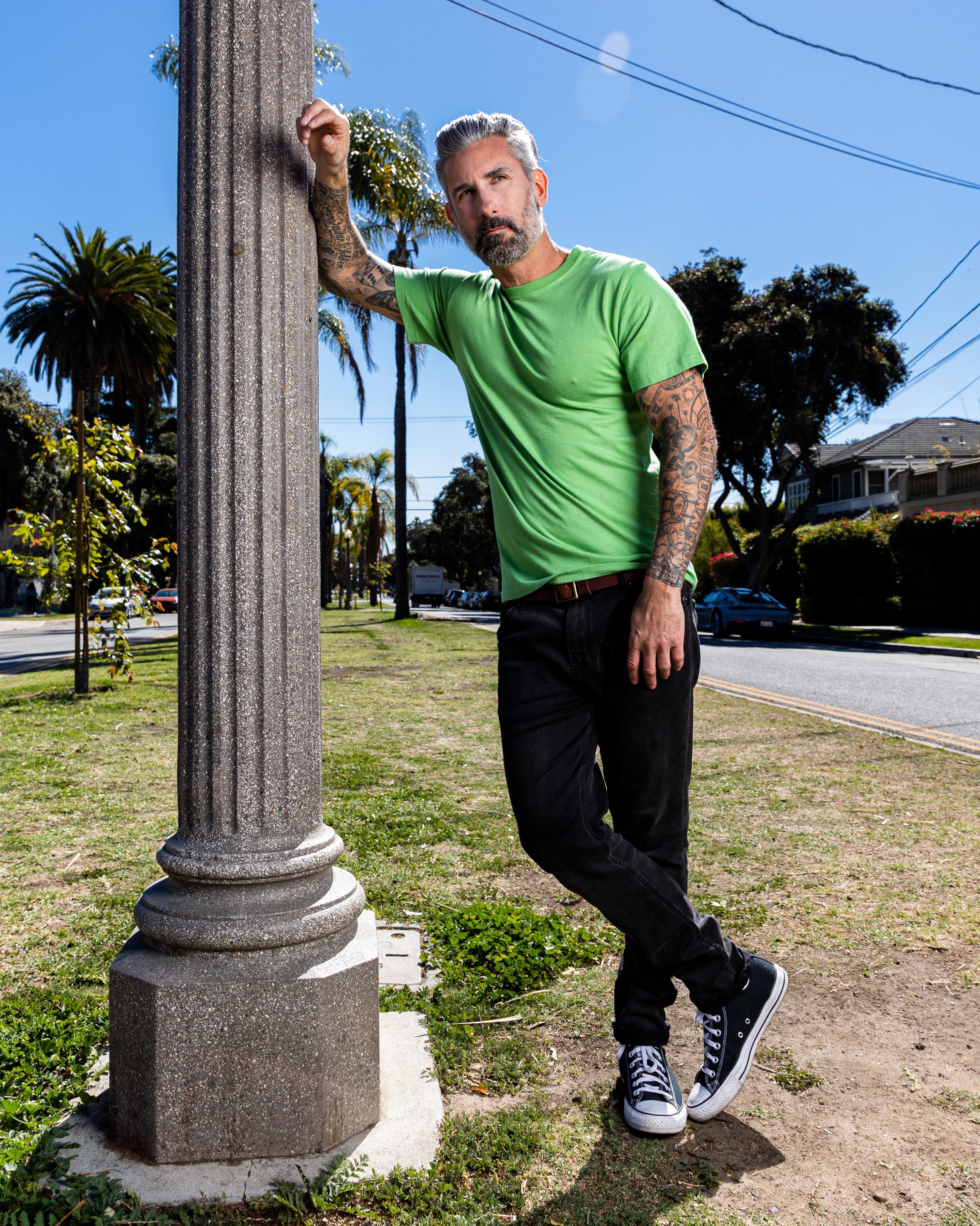 Men's Bamboo Viscose & Organic Cotton Short Sleeve Crew Neck T-Shirt — Classic Cut