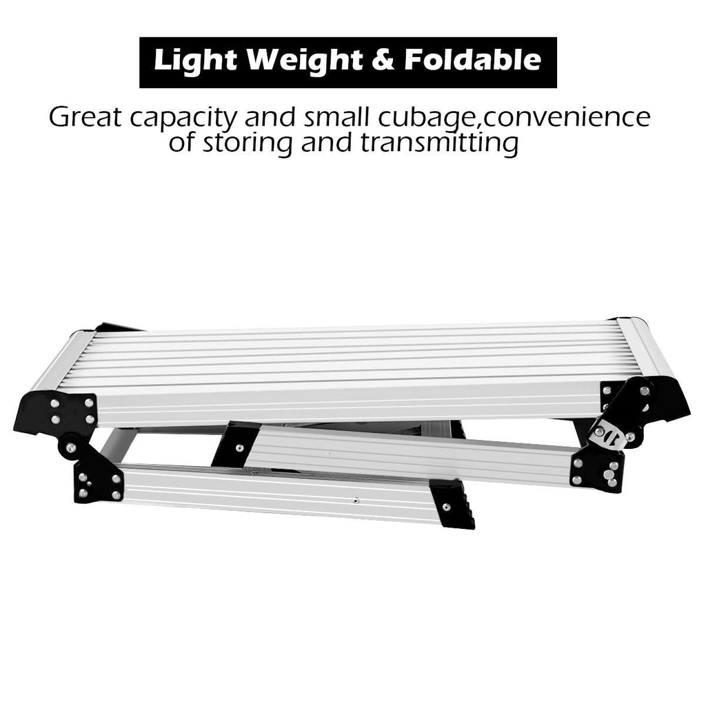 Heavy Duty Aluminum Folding Work Platform Bench