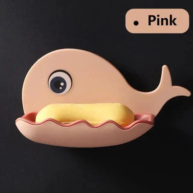 Leaf-Shaped Draining Soap Dish