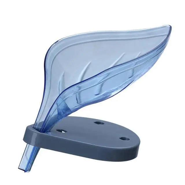 Leaf-Shaped Draining Soap Dish