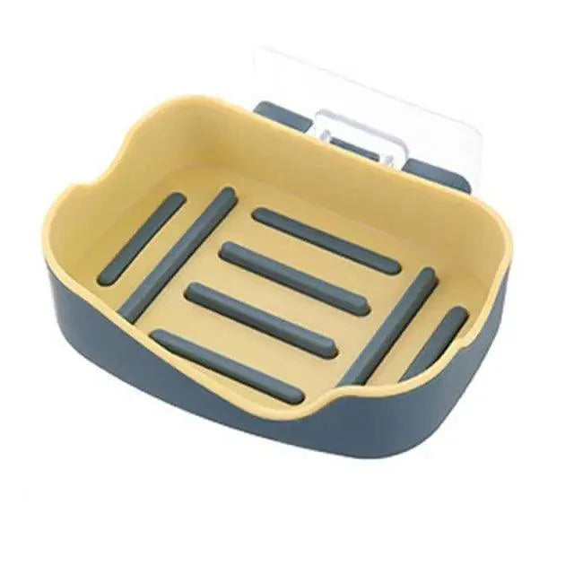 Leaf-Shaped Draining Soap Dish
