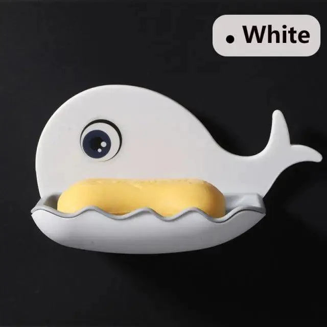 Leaf-Shaped Draining Soap Dish