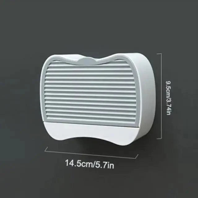 Leaf-Shaped Draining Soap Dish