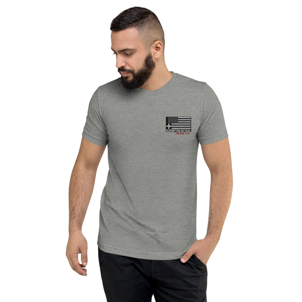 Redemption Tactical To The Cross Premium Tri-Blend Tee