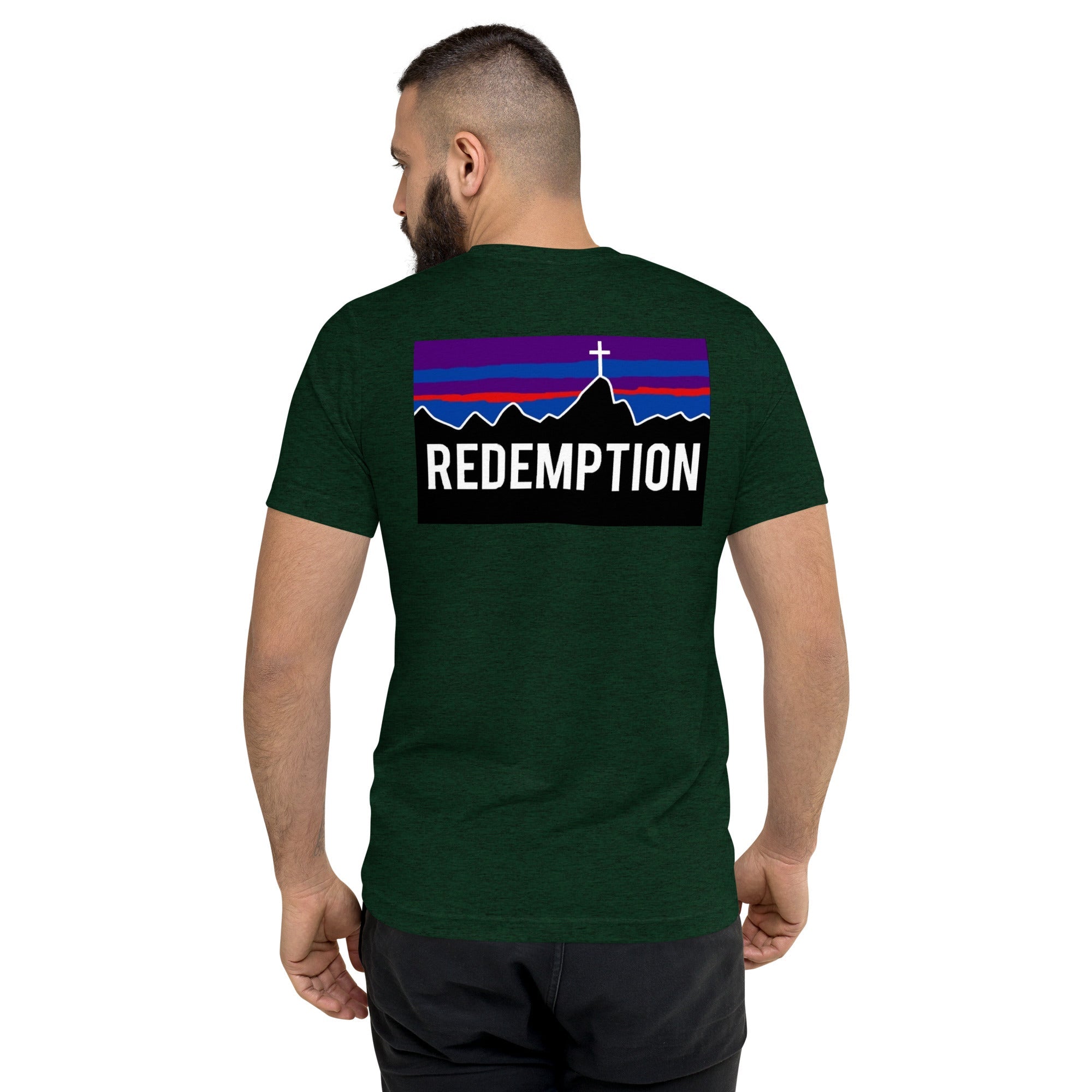 Redemption Tactical To The Cross Premium Tri-Blend Tee