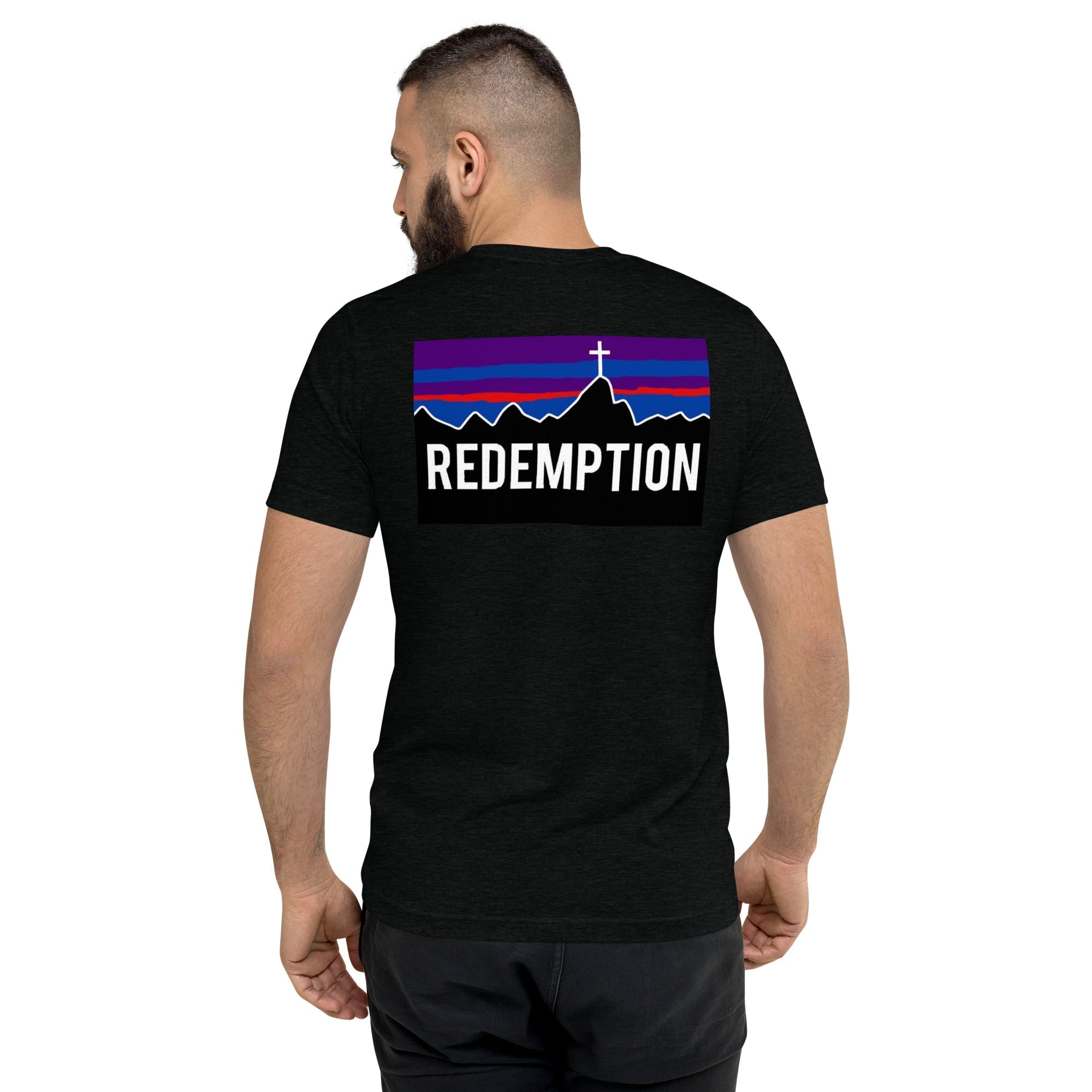 Redemption Tactical To The Cross Premium Tri-Blend Tee