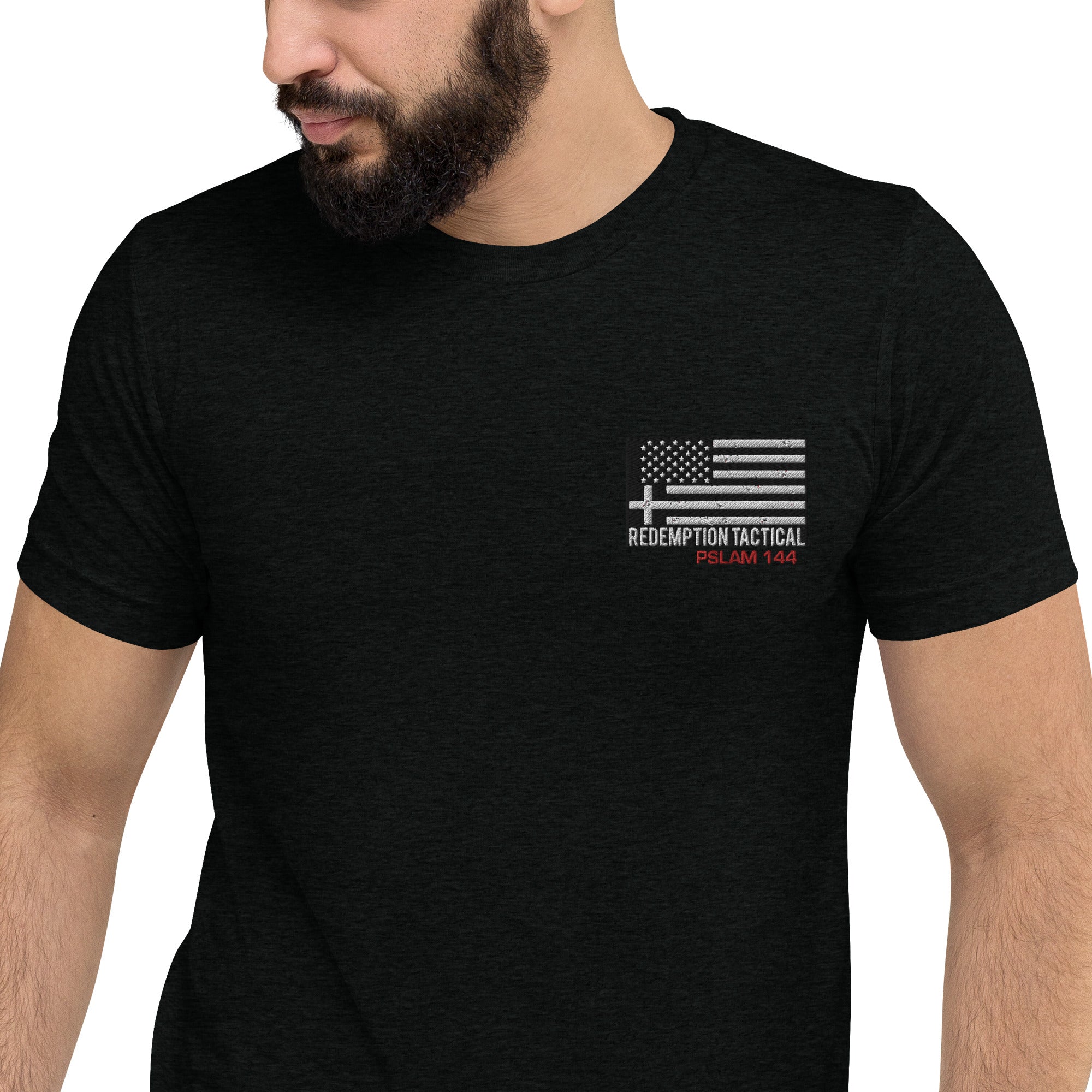Redemption Tactical To The Cross Premium Tri-Blend Tee