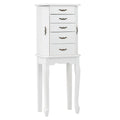 Standing Jewelry Box with Drawers & Side Doors