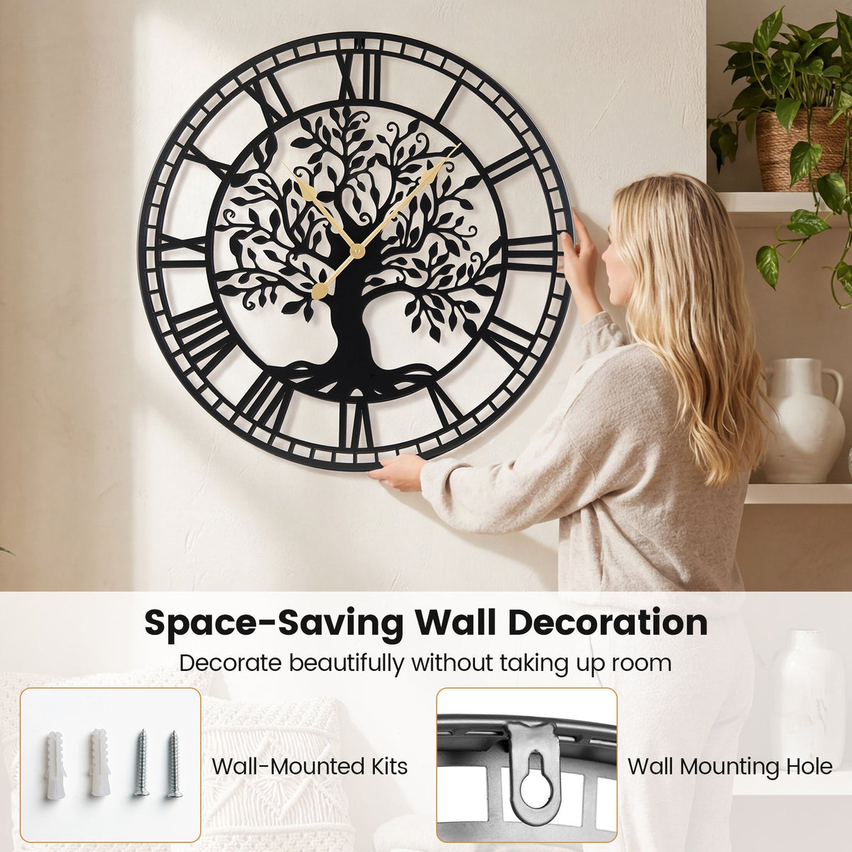 Tree of Life Wall Clock