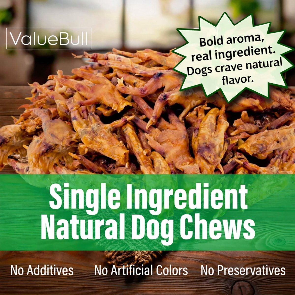 Chicken Feet Dog Treats - 25 Count