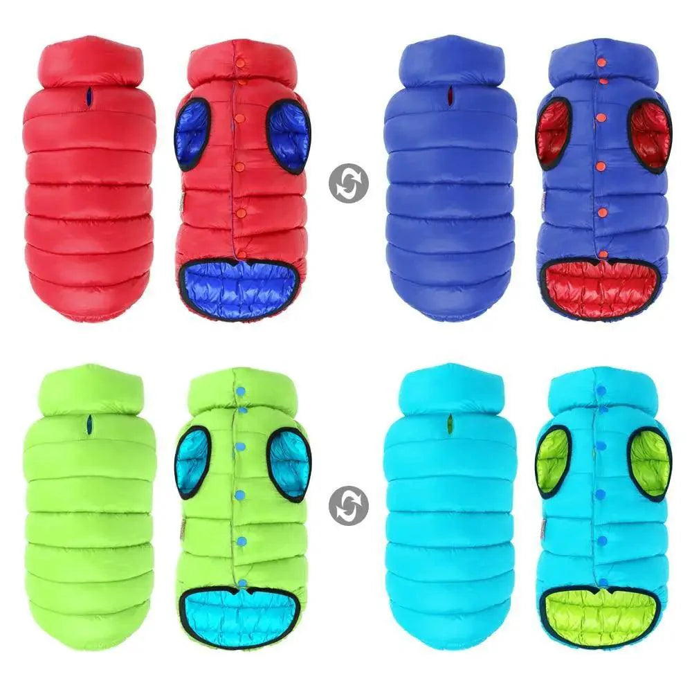 Reversible Winter Dog Jacket