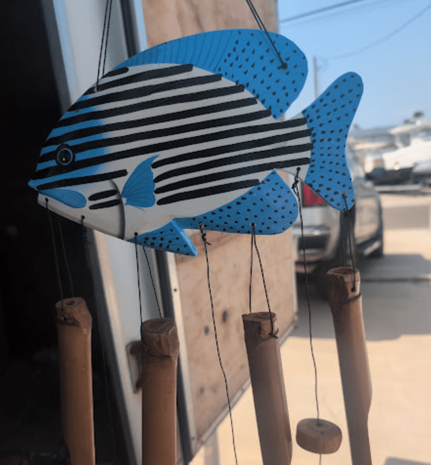 Wooden Fish Wind Chime