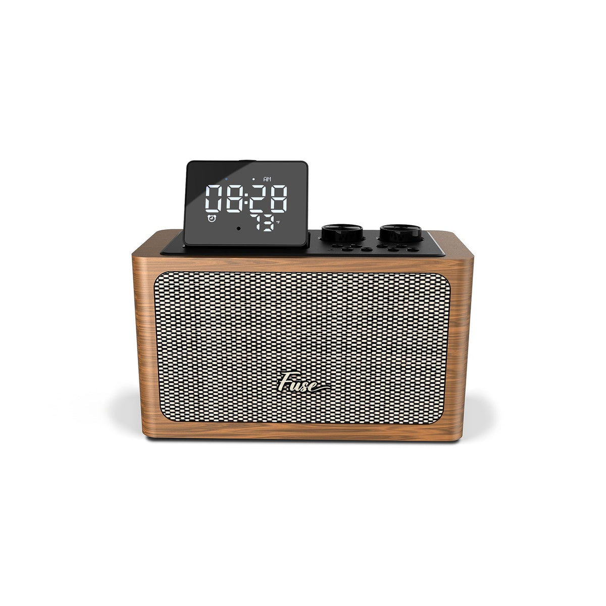 Retro Bedside Radio with Alarm Clock, Bluetooth 5.1 & FM Tuner